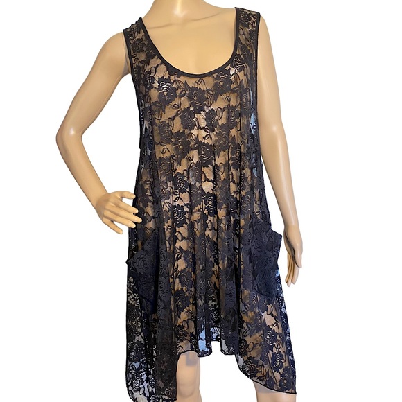 Rock Candy Dresses & Skirts - ROCK CANDY  | FLORAL LACE BURNOUT DRESS / TOP ONE SIZE